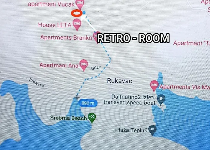 Retro Room-otok Vis Apartament